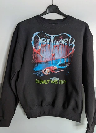 Felpa Nera | Obituary | Slowly We Rot, marque: nobrand, état: Très bon état, taille: L, 20,00 €, 21,70 € Protection acheteurs (Pro) incluse
