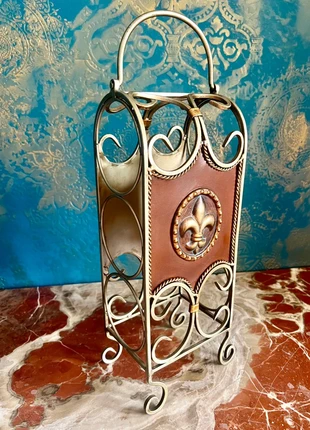 Vintage French-Style 3 Bottle Wine Rack, brand: Touch, condition: Very good, €22.00, €23.80 includes Buyer Protection