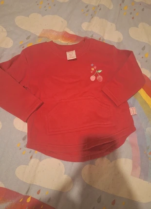Red cherry jumper 18-24 months, brand: Mackays, condition: Very good, size: 18-24 months / 86 cm, €1.00, €1.75 includes Buyer Protection