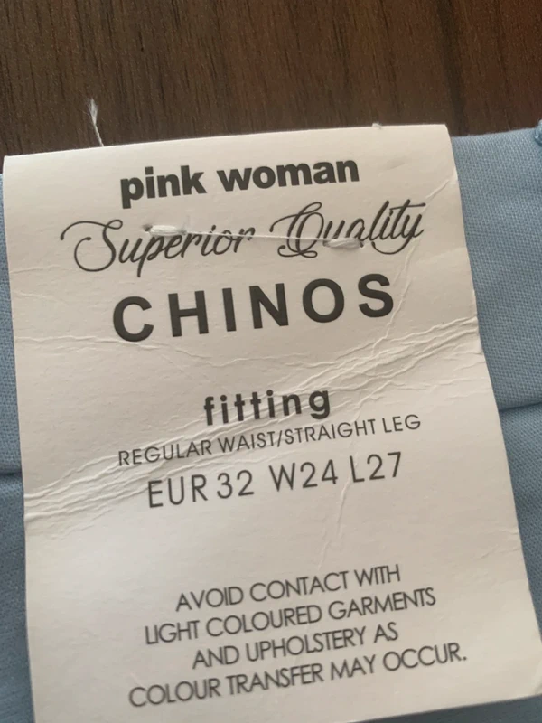 Pink woman chino T32 - photo numéro 4