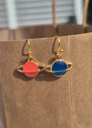 #boucles d'oreilles #fleurs #acier inoxydable #femme #charms#doré #marron #automne#vinted, marque: Fait Main, état: Neuf avec étiquette, 4,00 €, 4,90 € Protection acheteurs incluse