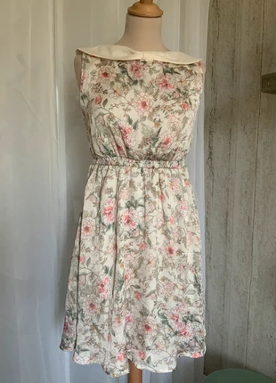 Robe vintage sans manches écru Taille :36, marque: Vintage Dressing, état: Très bon état, taille: S / 36 / 8, 12,00 €, 13,30 € Protection acheteurs incluse