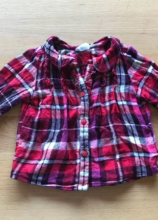 H&M geruit hemdje, maat 68, merk: H&M, staat: Heel goed, maat: 6-9 maanden / 68 cm, € 2,50, € 3,33 inclusief Kopersbescherming