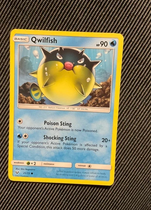 Qwilfish pokemon non holo 21/73, brand: Pokémon, condition: Very good, £1.00, £1.75 includes Buyer Protection