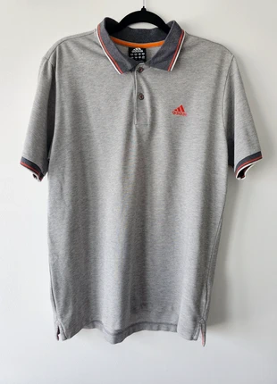 Polo adidas Performance Essential gris en taille M jamais porté, marca: adidas, estado: Novo sem etiquetas, tamanho: M, €8.00, €9.10 inclui Proteção do Comprador