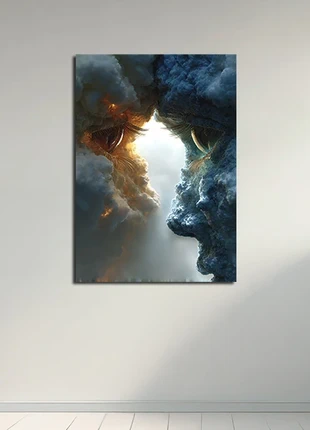 Cadre métallique 30×42 cm - Fixation magnétique - ciel, brand: Art, condition: Very good, €30.00, €32.20 includes Buyer Protection Pro