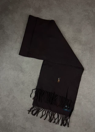 Écharpe Scarf Ralph Lauren Marron - Taille 136x26cm, brand: Ralph Lauren, condition: Very good, €25.00, €26.95 includes Buyer Protection Pro