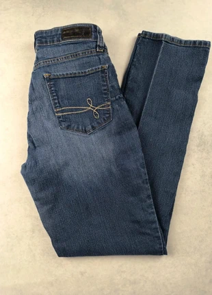 Jean Levi's Denizen Straight - W26 | FR36 - Bleu - Femme - J0257, marque: Levi's, état: Bon état, taille: S / 36 / 8, 8,30 €, 9,42 € Protection acheteurs (Pro) incluse