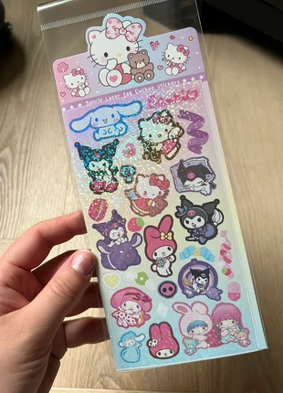 Kawaii stationery glitter stickersheet hello kitty,sanrio character hello kitty nr 6 glitter sticker, marque: Hello Kitty, état: Neuf sans étiquette, taille: Taille unique, 1,00 €, 1,75 € Protection acheteurs incluse