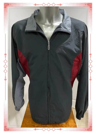 Veste FILA coupe-vent vintage fullzip gris rouge Taille XXL, merk: FILA, staat: Heel goed, maat: XXL, € 9,90, € 11,10 inclusief Kopersbescherming