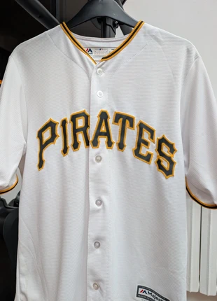 Maillot officiel des Pirates de Pittsburgh, brand: Majestic, condition: Good, size: M, €25.00, €26.95 includes Buyer Protection