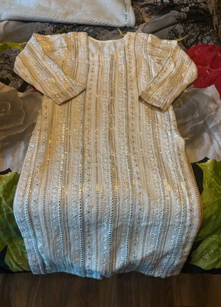 White fully work kameez from front and same as back, brand: don't remember, condition: New without tags, size: M, £35.00, £37.45 includes Buyer Protection