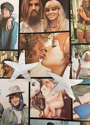 Sea shell vintage star earrings parelmoer jewelry, merk: Vintage Dressing, staat: Heel goed, € 8,00, € 9,10 inclusief Kopersbescherming