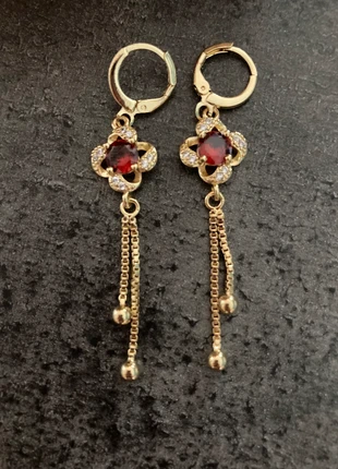 Boucles d’oreilles rubis, état: Neuf sans étiquette, 10,00 €, 11,20 € Protection acheteurs incluse