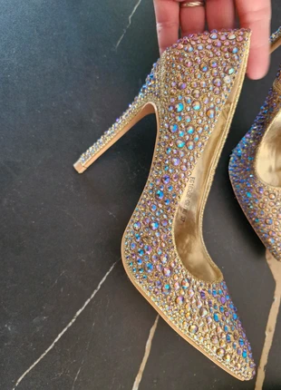 Escarpins à strass, merk: moow, staat: Heel goed, maat: 37, € 40,00, € 42,70 inclusief Kopersbescherming