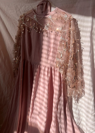 Rosewater Beaded Dress, brand: NO LABEL, condition: Very good, size: S / 8, £12.00, £13.30 includes Buyer Protection