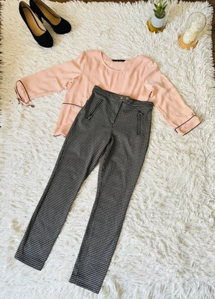 Très joli pantalon à motifs taille 36 H&M, brand: H&M, condition: Very good, size: S / 36 / 8, €7.00, €8.05 includes Buyer Protection