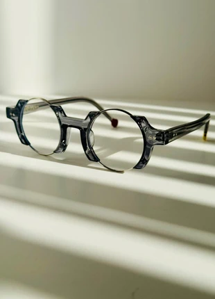 Vintage-Inspired Grey Round Frame Glasses, brand: NO LABEL, condition: New without tags, £13.50, £14.88 includes Buyer Protection Pro