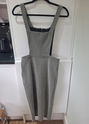 Checked Pinafore Dress, brand: George, condition: Very good, size: L / 40 / 12, €3.00, €3.85 includes Buyer Protection