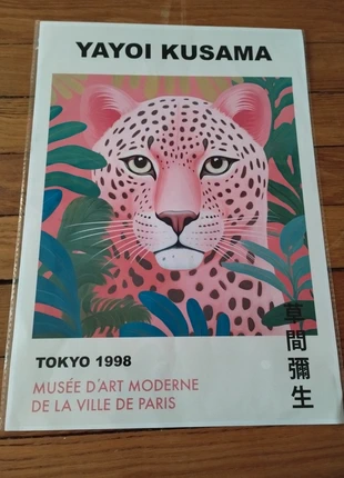Affiche japon tigre yayoi kusama, marque: Yayoi Kusama, état: Neuf sans étiquette, 7,00 €, 8,05 € Protection acheteurs incluse