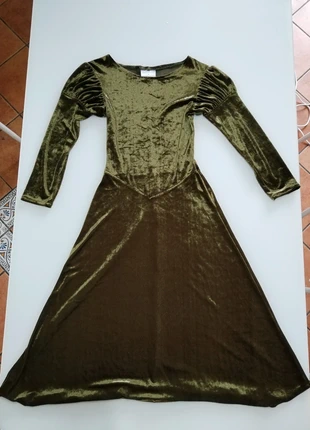 Abito d'ispirazione inascimentale, marque: Transmission, état: Très bon état, taille: XS / 34 / 6, 20,00 €, 21,70 € Protection acheteurs incluse