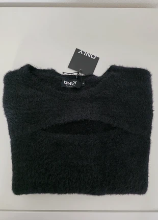 Maglione soffice nero Only, marke: ONLY, zustand: Neu, mit Etikett, größe: M / 38 / 10, 24,00 €, 25,90 € inklusive Vinted-Käuferschutz