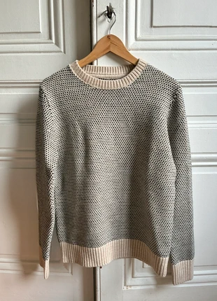 Pull mailles homme laine pied de poule Celio S small, marque: Celio, état: Très bon état, taille: S, 6,00 €, 7,00 € Protection acheteurs incluse