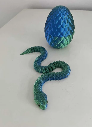 Extra large 3d printed two tone Viper snake, brand: NO LABEL, condition: New without tags, size: 3 years / 98-103 cm, £5.99, £6.77 includes Buyer Protection