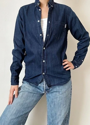 Chemise en denim Carhartt, marque: Carhartt WIP, état: Très bon état, taille: XS / 34 / 6, 10,00 €, 11,20 € Protection acheteurs incluse