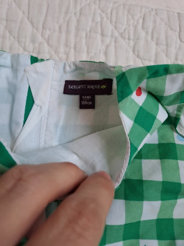Ensemble Sergent major Robe et Gilet 4 ans - photo numéro 4