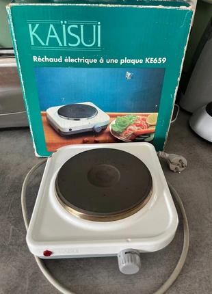 Réchaud électrique 1 plaque Kaïsui, marke: Kaïsui, zustand: Gut, 5,00 €, 5,95 € inklusive Vinted-Käuferschutz