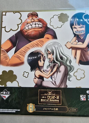 Shikishi - Nico Robin - One Piece - Ichiban Kuji - Lot H, marke: OnePiece, zustand: Neu, mit Etikett, größe: Frühchen, bis 44, 12,00 €, 13,30 € inklusive Vinted-Käuferschutz