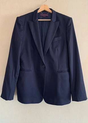 Stella McCartney Navy Blue Blazer Jacket, Veste Blazer Femme Bleu Marine, Blazer Jas Blauw, Size XL, marque: Stella McCartney, état: Très bon état, taille: XL / 42 / 14, 85,00 €, 89,95 € Protection acheteurs incluse