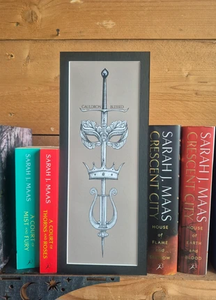Acosf acotar book inspired Nesta art print, bookshelf deecor, brand: Fairy, condition: New without tags, £8.85, £9.99 includes Buyer Protection Pro