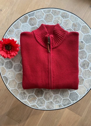 Gilet Lauren by Ralph Lauren rouge 100% coton avec zip et poche taille S, brand: Ralph Lauren, condition: Very good, size: S, €32.00, €34.30 includes Buyer Protection