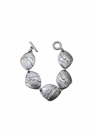 Large bracelet vintage abstrait du créateur Remy Dis Paris - 1990, merk: Rémy Dis, staat: Heel goed, € 29,00, € 31,15 inclusief Kopersbescherming