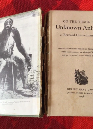 Vintage Hardcover Book: "On the Track of Unknown Animals" by Bernard Heuvelmans, 1958, état: Satisfaisant, 5,00 €, 5,95 € Protection acheteurs incluse