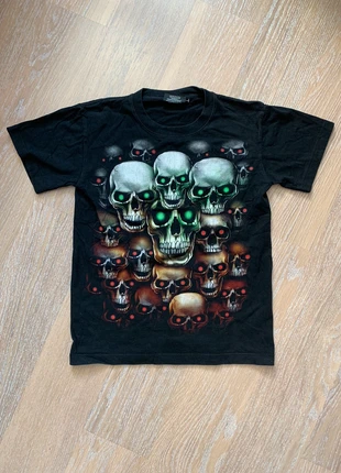 Vintage Skull head pattern printed tee, brand: Vintage Dressing, condition: Very good, size: S, €12.00, €13.30 includes Buyer Protection Pro