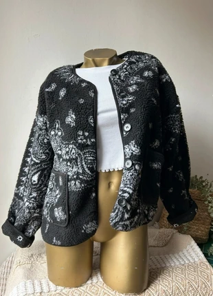 🖤 Superbe veste polaire imprimée cachemire – Kilky Paris – Taille S (neuve), brand: Kilky, condition: New with tags, size: S / 36 / 8, €28.00, €30.10 includes Buyer Protection