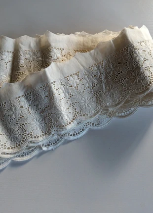 Matassa 9.40 metri pizzo sangallo vintage corredo della nonna, marque: Vintage Chic, état: Neuf sans étiquette, 48,00 €, 51,10 € Protection acheteurs incluse