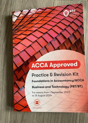 ACCA Business and Technology BT, condition: Very good, £12.00, £13.30 includes Buyer Protection