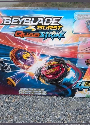 🌀 Beyblade Burst QuadStrike – Thunder Edge Battle Set (neuf scellé), brand: Beyblade, condizioni: Nuovo con cartellino, taglia: Taglia unica, €44.08, €46.98 include la Protezione acquisti