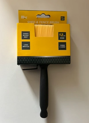 Shed and fence paint brush 12cm wide BNWT, brand: shed and Fence paint brush, condition: New with tags, £9.99, £11.19 includes Buyer Protection