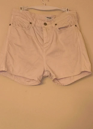 Pantalón corto mujer vaquero rosa Wrangler, merk: Wrangler, staat: Heel goed, maat: S / 36 / 8, € 5,00, € 5,95 inclusief Kopersbescherming