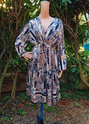 Robe motif léopard made in italy, marca: Made In Italy, estado: Novo com etiquetas, tamanho: L / 40 / 12, €15.00, €16.45 inclui Proteção do Comprador