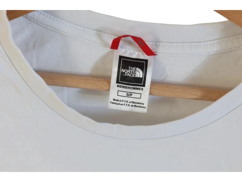 C7 t-shirt blanc The north face S - photo numéro 3