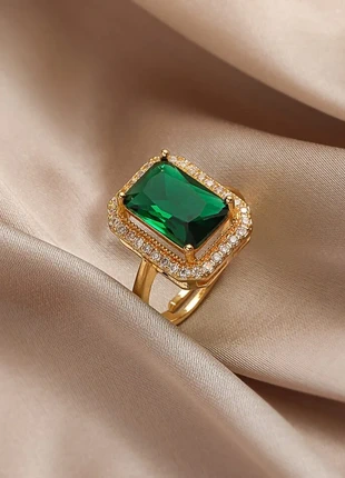 Emerald Ring, 925 Sterling Silver Ring, Diamond Cut Ring, Minimalist Ring, , Anniversary Gift, brand: New Style, condition: New with tags, size: Adjustable, £9.00, £10.15 includes Buyer Protection