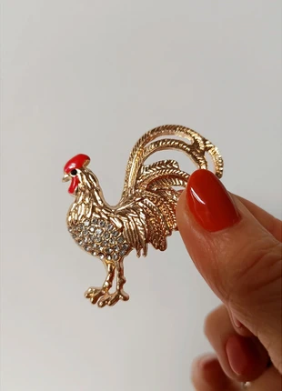 Pregadeira galo/galinha, estado: Novo sem etiquetas, €5.00, €5.95 inclui Proteção do Comprador