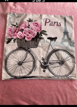 capa de almofada Paris, marca: Shein, estado: Novo com etiquetas, tamanho: Outro, €1.00, €1.75 inclui Proteção do Comprador