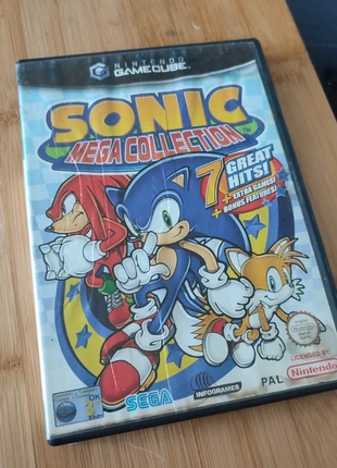 Sonic Mega Collection Nintendo Gamecube, staat: Heel goed, € 15,00, € 16,45 inclusief Kopersbescherming